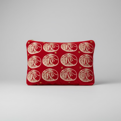 Velvet Bao Purse (Red)
