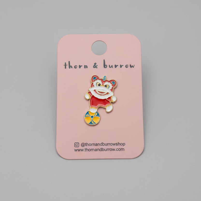" CNY Lions " T&B Enamel Pins