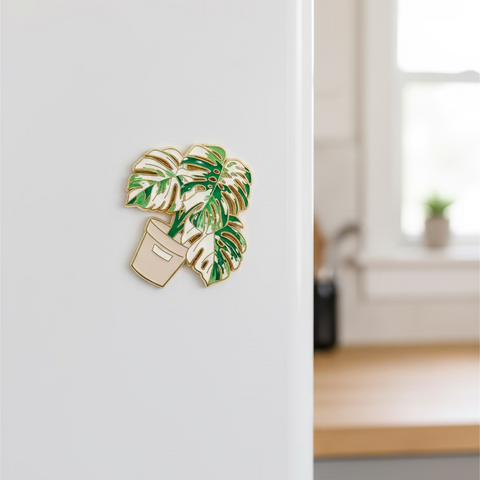 " Monstera Albo Plant " T&B Magnet