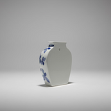 Blue & White Chinoiserie Wall Vase
