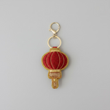 EMBROIDERED Bag Charm : Lantern