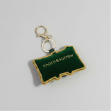 EMBROIDERED Bag Charm : Tram