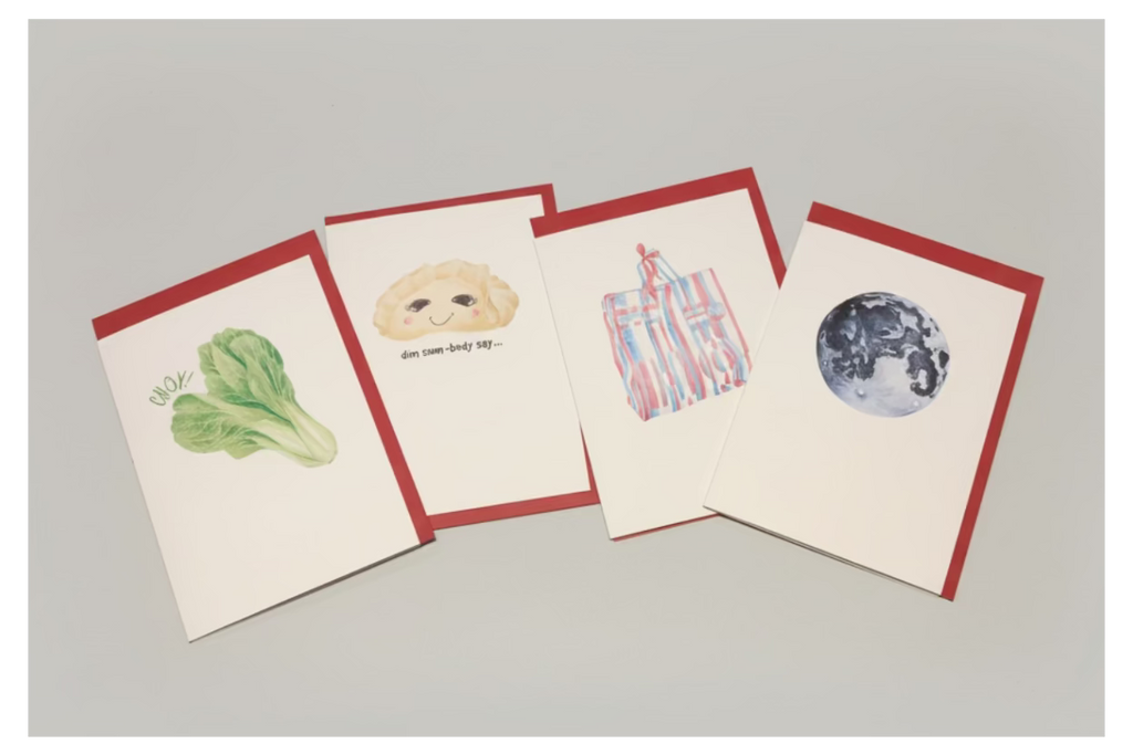 Paper Roses Greeting Cards