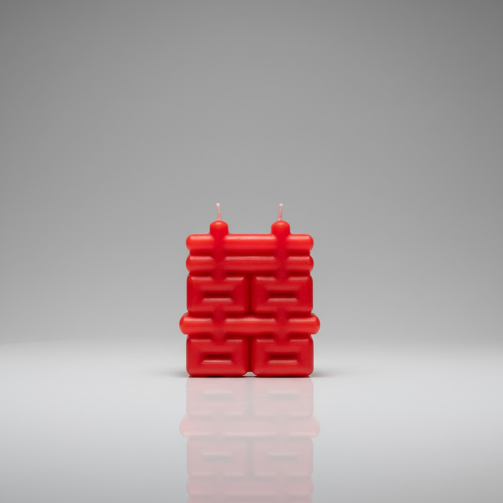 Mini Double Happiness Scented Soy Candle