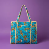 Indian Hand Block Printed Tote Bag