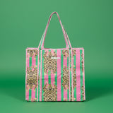 Indian Hand Block Printed Tote Bag