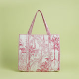 Indian Hand Block Printed Tote Bag