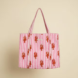 Indian Hand Block Printed Tote Bag