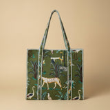 Indian Hand Block Printed Tote Bag