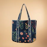 Indian Hand Block Printed Tote Bag