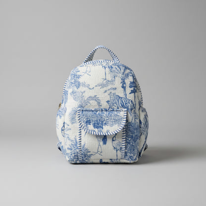 Product image of Indian Hand Block Printed Backpack