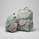 Indian Hand Block Printed Backpack