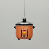 " Rice Cooker " Asia Series Glass Hanging Ornament