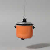 " Rice Cooker " Asia Series Glass Hanging Ornament