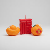 " CNY " Scented Candles Set in Gift Box