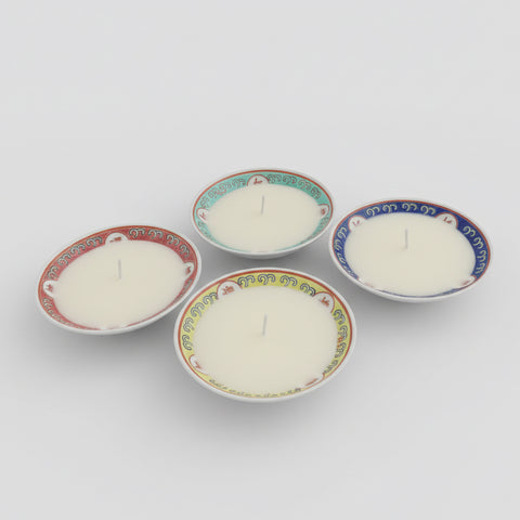 Longevity Ceramic Tea Light Candle