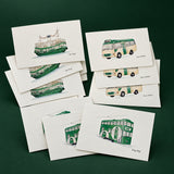 HK Transport Card Pack (6 Notecards)