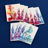HK Skyline Card Pack (6 Notecards)