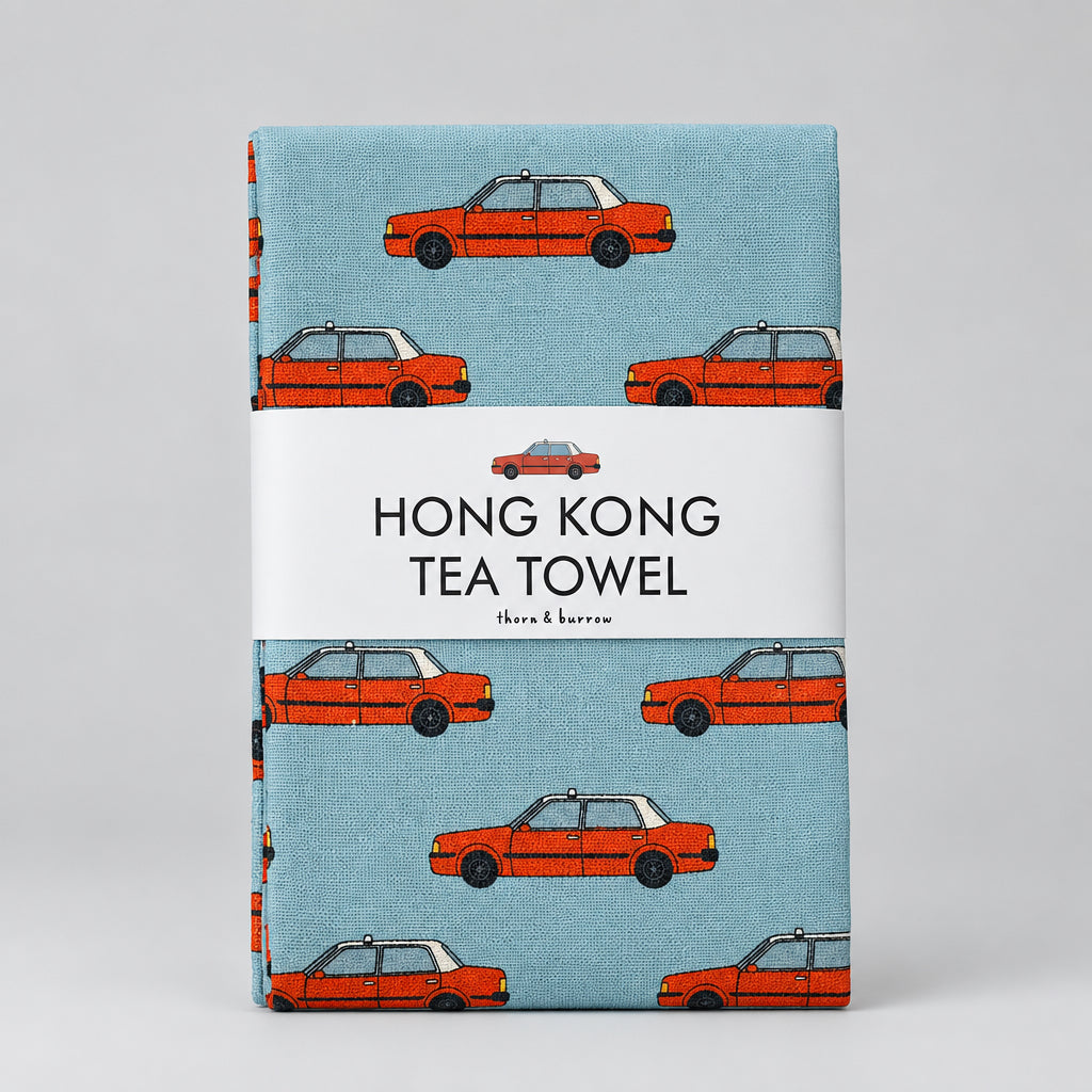 Taxi Tea Towel