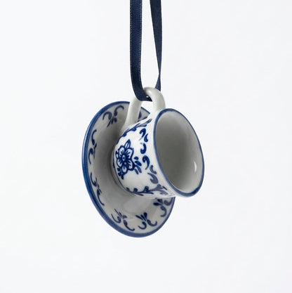 Blue & White Ceramic Ornaments