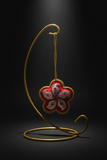 EMBROIDERED ORNAMENT : Bauhinia Flower