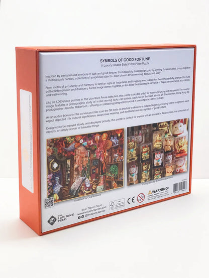 Product image of 1000pc Puzzle: Symbols of Good Fortune