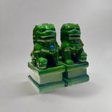 Ceramic Fu Lion Dog -  Pair