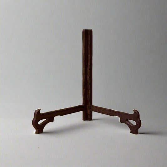 Large Wooden Plate Stand