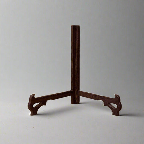 Large Wooden Plate Stand