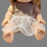 Back to Basics Doll Clothes Sand Tutu Two-Piece
