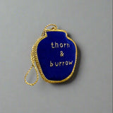 EMBROIDERED ORNAMENT : Ginger Jar