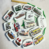 New Lacing Beads: Hong Kong Transport (Yellow)