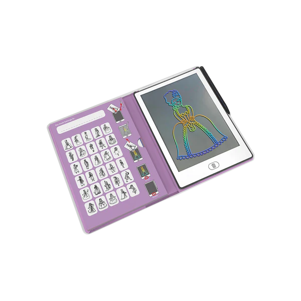 Kidydraw - Mini Drawing Pad 30 Images Princess