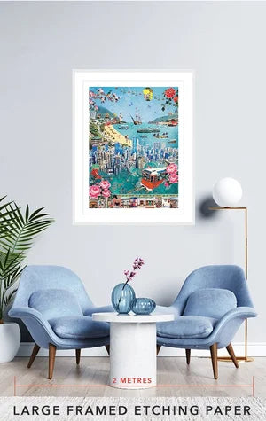 We Love Hong Kong Artwork - Thorn and Burrow