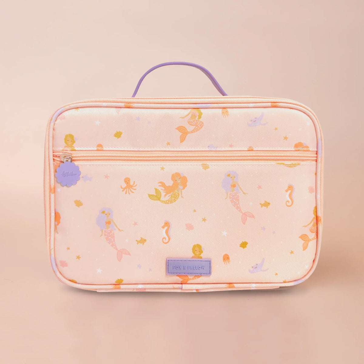 Front view of Mermaids Large Lunch Bag
