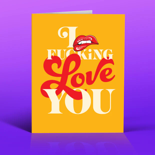 " Love Lips " Card