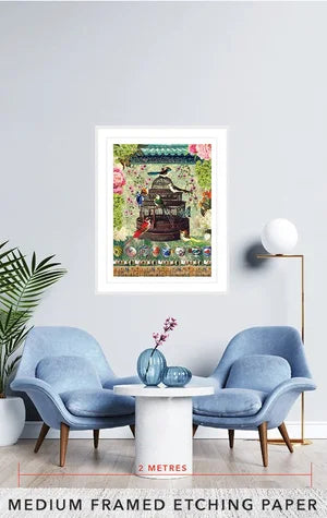 Bird & Flower Market Artwork - Thorn and Burrow