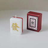 Mahjong Tile Scented Soy Candle