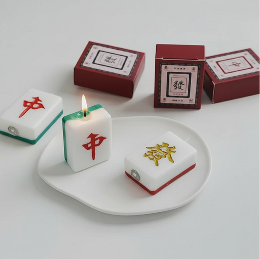 Product image of Mini Mahjong Tile Scented Soy Candle