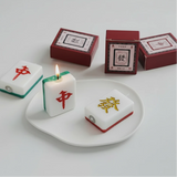Mahjong Tile Scented Soy Candle