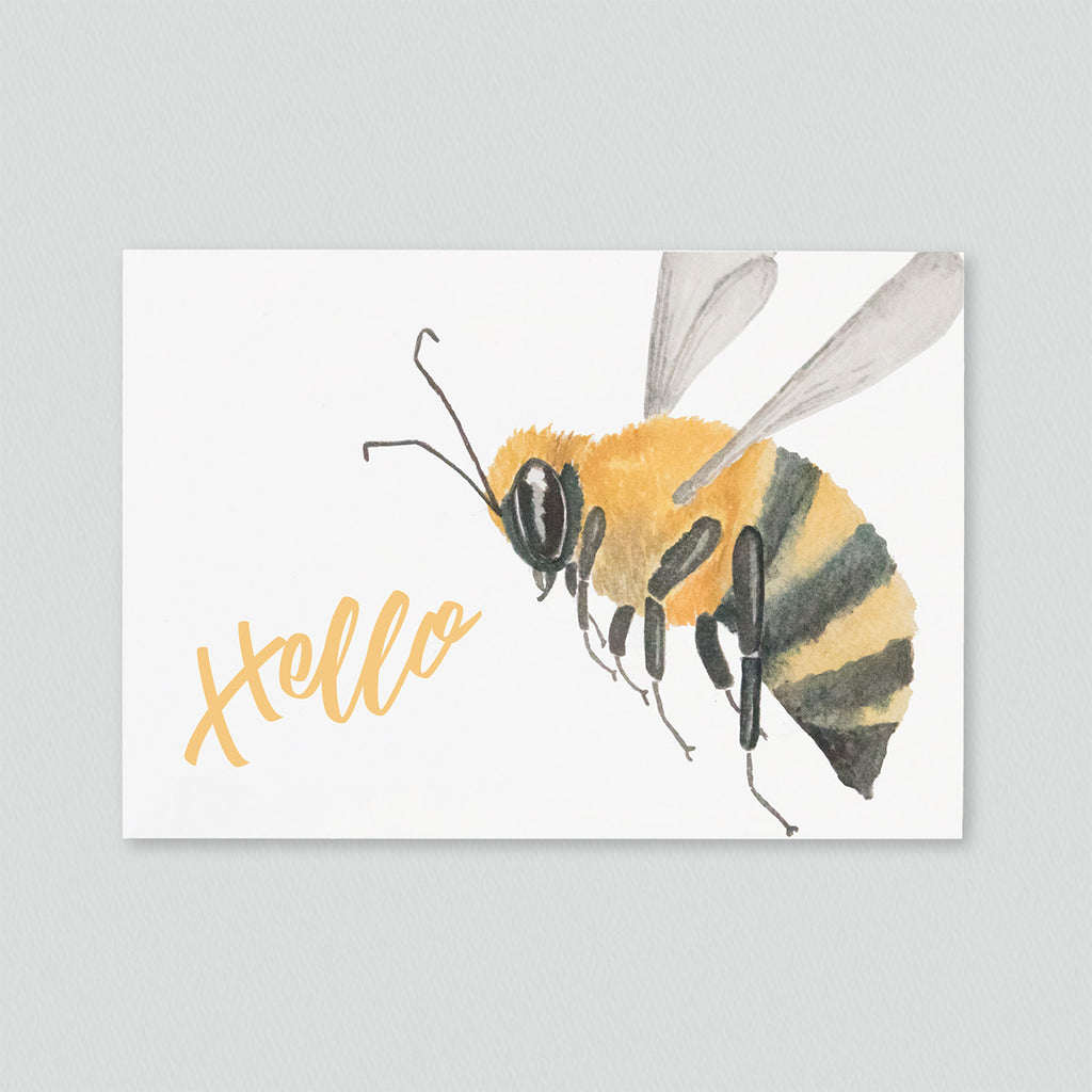 " Bee " Postcard
