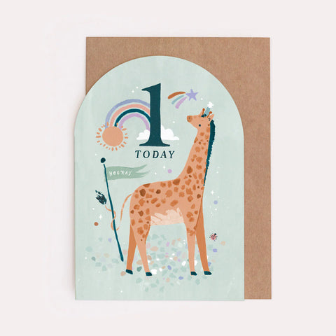 AGE 1 BIRTHDAY CARD