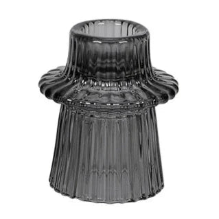 Reversible Glass Candleholder - Thorn and Burrow