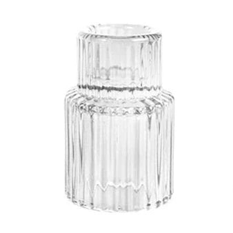 Reversible Glass Candleholder - Thorn and Burrow