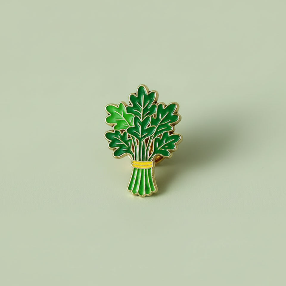 " Veggie " Enamel Pins