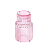 Reversible Glass Candleholder