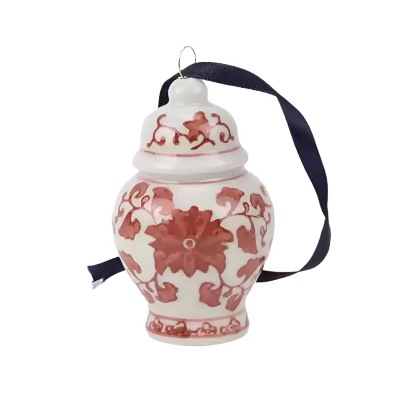 Red Ceramic Chinese Ornaments