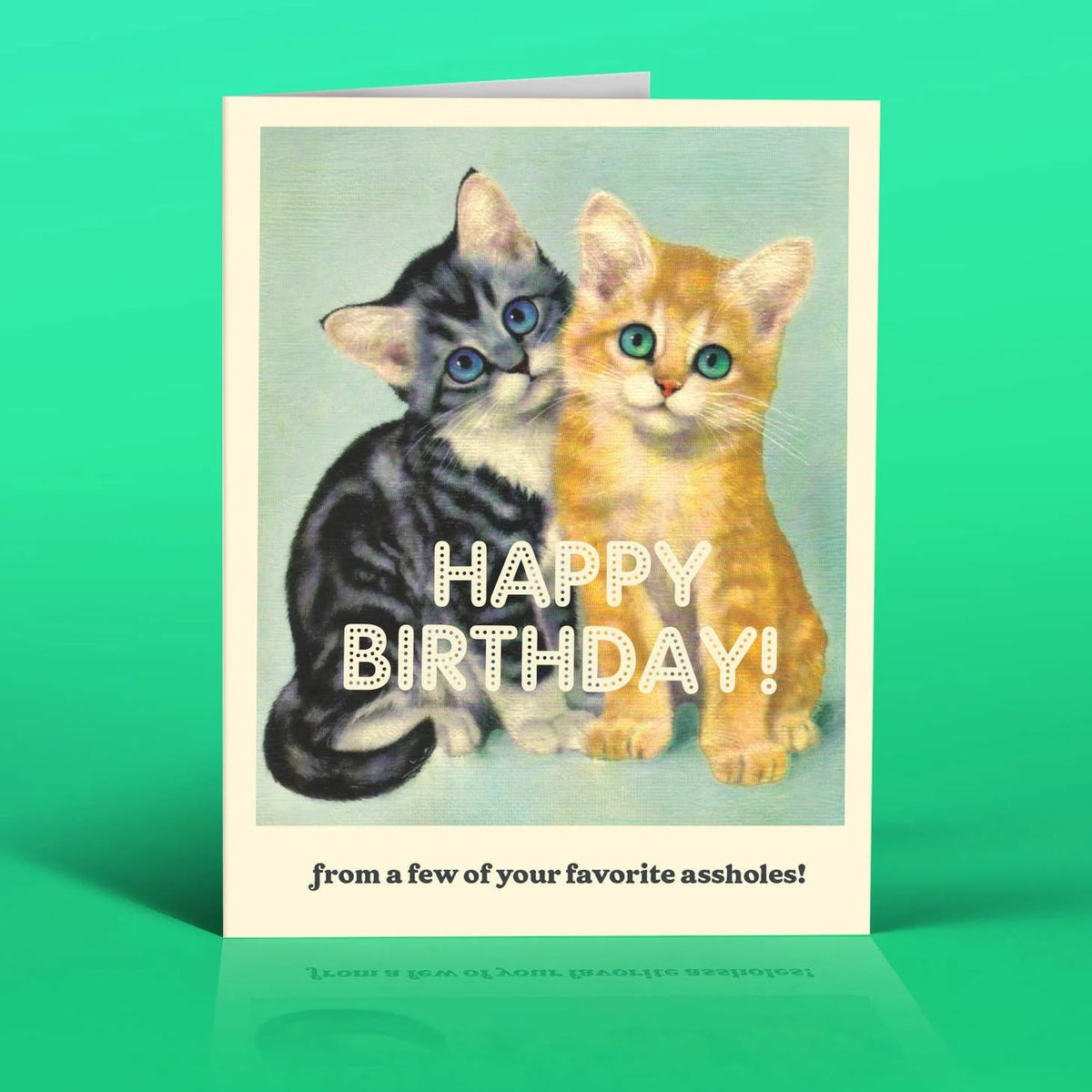Product image of Asshole Cats Card