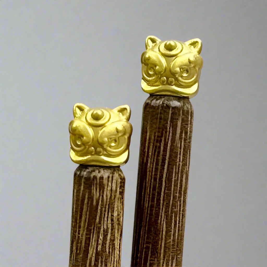 Product image of Lion & Lucky Cat Wooden Chopsticks