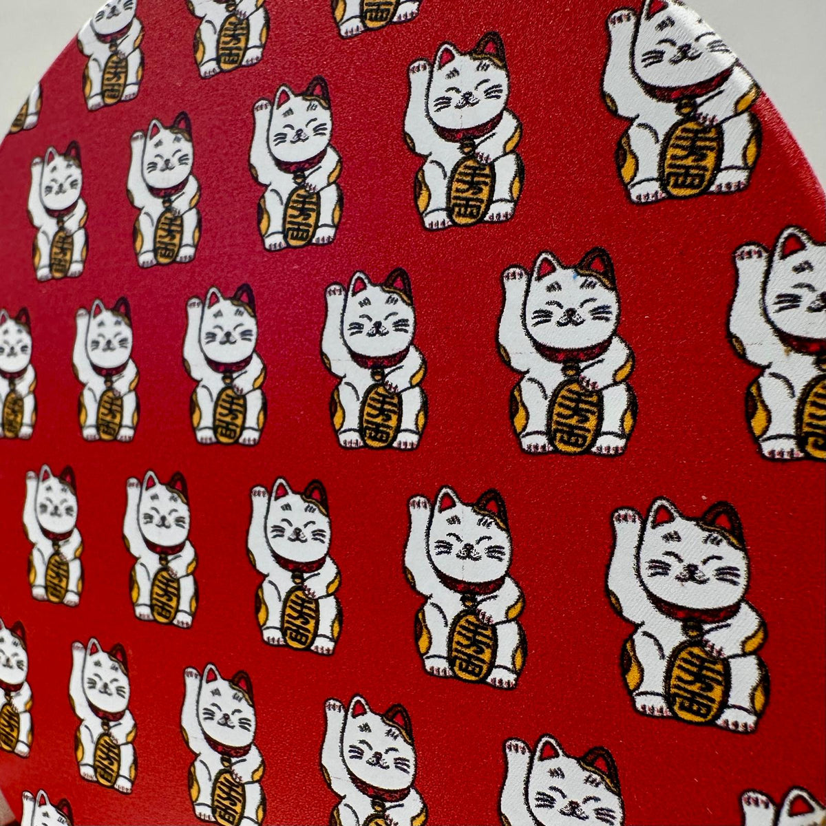 HK Icons Lucky Cat Coasters - Set of 4 - Thorn and Burrow